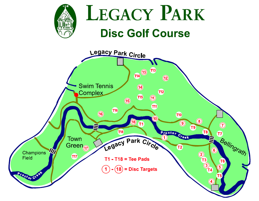 Disc Golf Course Legacy Park